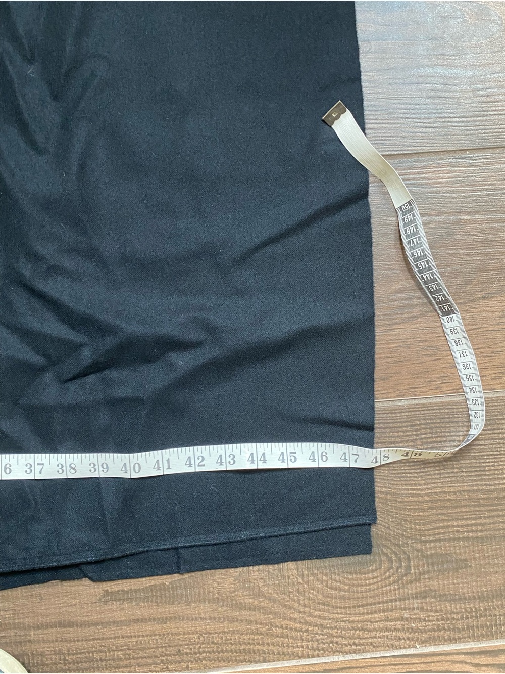 Vintage Black Wool